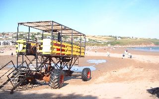 The Sea-Tractor for Transport between Bigbury and Burgh Island