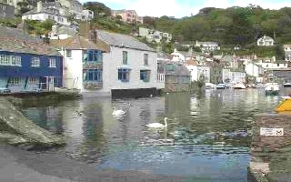 Picturesque Polperro on the South Cornwall coast